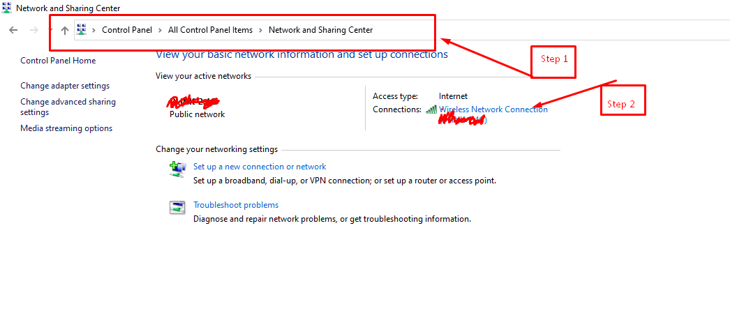 Find IP address on local computer 