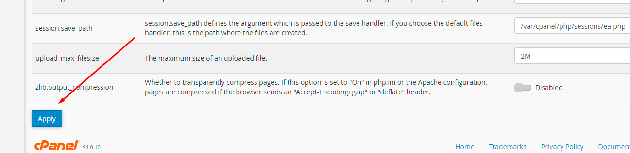 How to modify php ini in cPanel – Support – Knowledge Base | Web Eye Soft