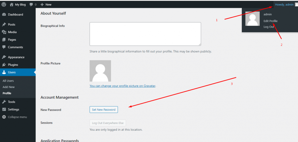How to reset password of wordpress from Control panel – Support ...